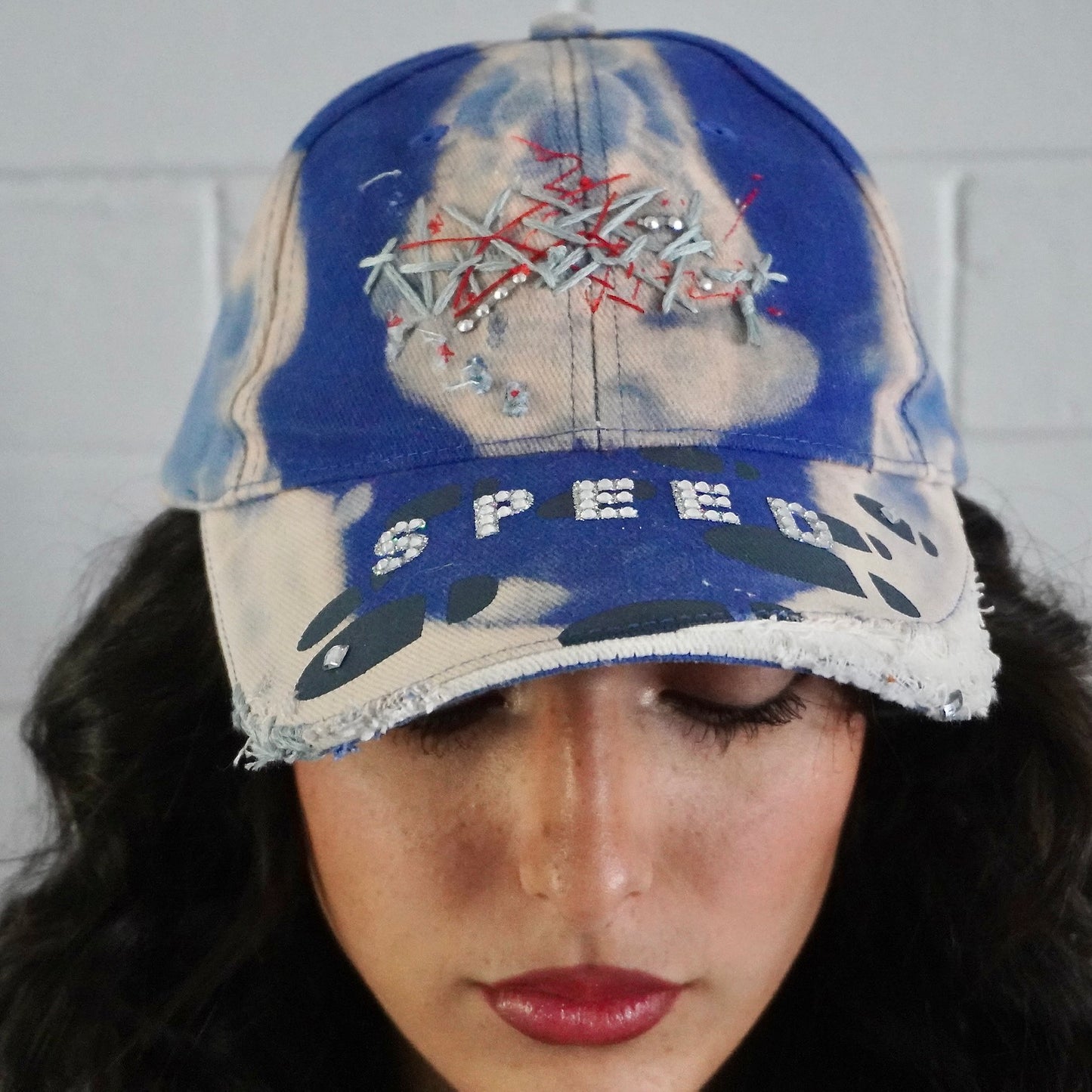 "Velocity" upcycled cap