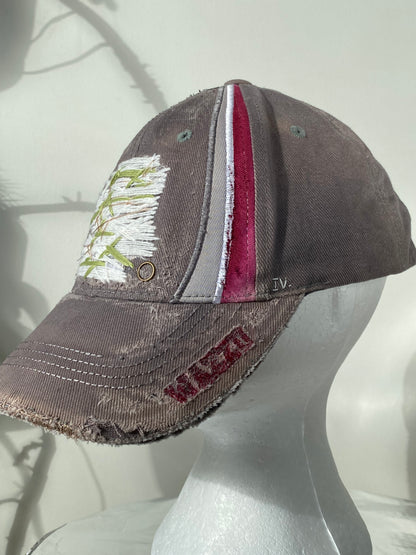 "Pistachio" upcycled cap