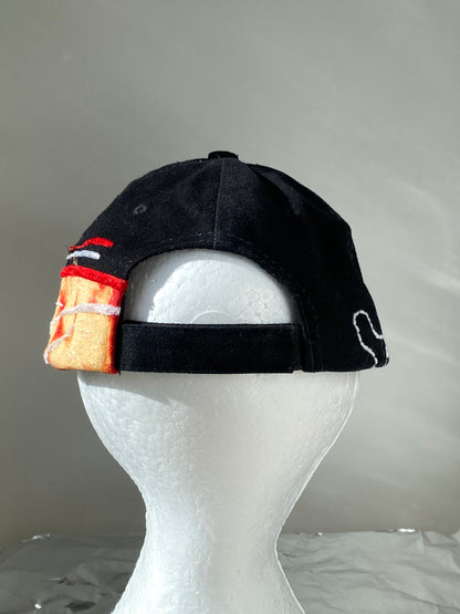 "Carbon" upcycled cap